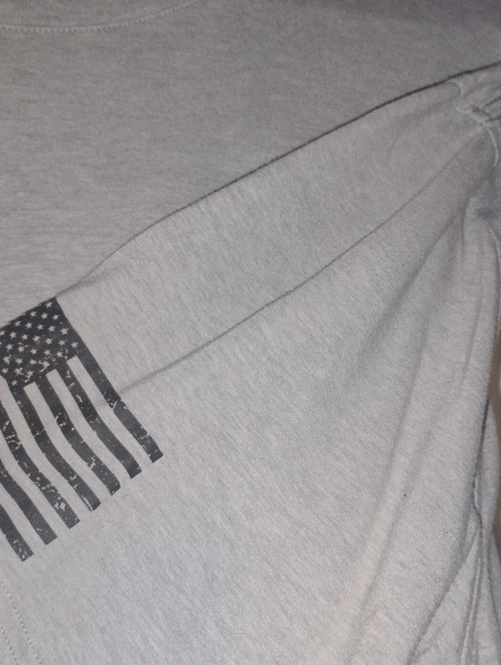 Under Armour Light Gray “Freedom” Wounded Warrior Graphic Tee - Picture 4 of 7